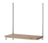 RAU Rau Paire de supports système pour montage sur plan de travail Série E, hauteur utile 1400 mm Quantité:1