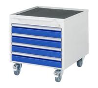RAU Rau Roll-Container 7000, L580xP650xH565mm, 4x tiroirs-TA Quantité:1