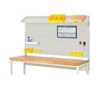 RAU Rau Système de montage Kit complet 02, pour largeur produit 2000 mm, RAL7035/RAL7035 Quantité:1