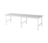 RAU Rau Table de travail Jerry réglable en hauteur, L3000xP1000xH800-850mm, plateau M 22mm Quantité:1