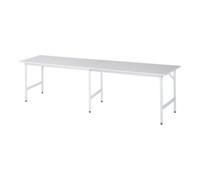 RAU Rau Table de travail Jerry réglable en hauteur, L3000xP800xH800-850mm, plateau M 22mm Quantité:1