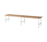 RAU Rau Table de travail Jerry réglable en hauteur, L4000xP800xH800-850mm, plateau B-25mm Quantité:1