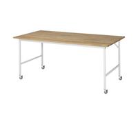 RAU Rau Table de travail mobile Jerry (4 LR), L2000xP1000xH900mm, Plateau B-25mm Quantité:1