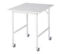 RAU Rau Table de travail mobile Jerry (4 LR), L750xP1000xH900mm, plateau M 22mm Quantité:1