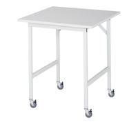 RAU Rau Table de travail mobile Jerry (4 LR), L750xP800xH900mm, plateau M 22mm Quantité:1