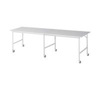 RAU Rau Table de travail mobile Jerry (6 LR), L3000xP1000xH900mm, Plateau M 22mm Quantité:1