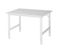 RAU Rau Table de travail Tom réglable en hauteur, L1250xP1000xH760-1080mm, plateau ME 28mm Quantité:1