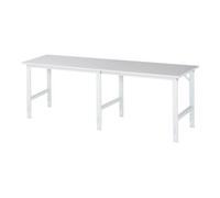 RAU Rau Table de travail Tom réglable en hauteur, L2500xP800xH760-1080mm, plateau M 22mm Quantité:1