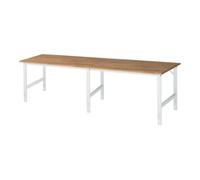 RAU Rau Table de travail Tom réglable en hauteur, L3000xP1000xH760-1080mm, plateau B 25mm Quantité:1