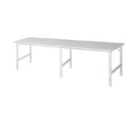 RAU Rau Table de travail Tom réglable en hauteur, L3000xP1000xH760-1080mm, plateau M 22mm Quantité:1
