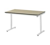 RAU Table de travail adlatus RAU 150 réglable en hauteur électriquement Plan de travail MDF 1500 mm x 800 mm Quantité:1