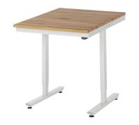 RAU Table de travail adlatus RAU 150 réglable en hauteur électriquement Plateau en hêtre massif 750 mm x 1000 mm Quantité:1