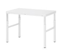 RAU Table de travail de base mélamine Rau LxPxH 1200x700x650-1000mm Quantité:1