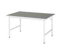 RAU Table de travail linoléum Rau LxPxH 1500x1000x800-850mm Quantité:1