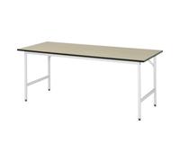 RAU Table de travail MDF Rau LxPxH 2000x800x800-850mm Quantité:1