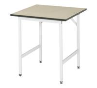 RAU Table de travail MDF Rau LxPxH 750x800x800-850mm Quantité:1