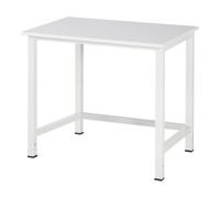 RAU Table de travail Rau plateau mélaminé LxPxH 1000x800x825 mm Quantité:1