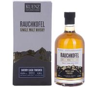 Rauchkofel Single Malt Whisky Sherry Cask Finished 43% Vol. 0,5l in Giftbox