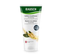 RAUSCH Après-shampoing à la caféine au ginseng 150 ml - Soin stimulant et fortifiant pour les racines affaiblies des cheveux - Fabriqué en Suisse avec des extraits de ginseng, de guarana et de caféine