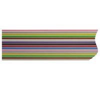 Rautronic FB1228127B Câble en nappe Pas: 1.27 mm 12 x 0.09 mm² Marchandise vendue au mètre