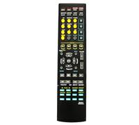 RAV315 Télécommande de rechange compatible avec récepteur AV Yamaha Home Cinéma RX-V3800 RXV3800 RX-V650 RXV650 V459 RX-V663 RXV663 V757 RX-V640 RXV640 RX-V363 V363 377 V. 620 V640 V1500 HTR-6230