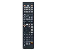 RAV494 ZF30350 Télécommande de rechange compatible avec Yamaha Home Cinéma AV récepteur YHT-599U RX-V575 RX-V475 HTR-4066, sous-télécommande RAV498