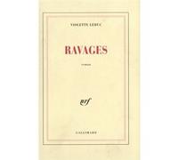 Violette Leduc – Ravages – Roman – Broché – Gallimard