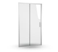 Ravak Blix porte de douche 100 cm coulissant aluminium brillant/verre transparent X0PMA0C00Z1