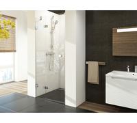 Ravak Brillant porte de douche 100 cm à ouverture basculante chrome brillant/verre transparent 0ULAAA00Z1