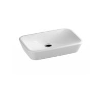 Ravak Ceramic lavabo 60x40 cm ovale à poser blanc XJX01160002