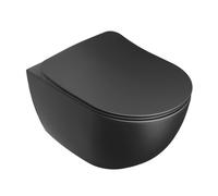 Ravak Chrome cuvette de wc suspendue oui noir mat X01794