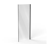Ravak Cool! paroi de douche 80 cm noir mat/verre transparent X9VV40300Z1