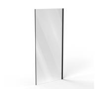 Ravak Cool! paroi de douche 90 cm noir mat/verre transparent X9VV70300Z1