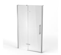 Ravak Cool! porte de douche 120 cm à ouverture basculante chrome brillant/verre transparent X0VVGCA00Z1