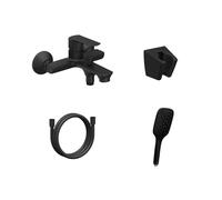 Ravak Life mitigeur bain-douche murale noir X07S110