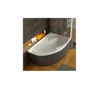 Ravak - ROSA II 150x105 cm Baignoire d'angle orientation droite en acrylique, sans pieds, blanc (RO1500NEWP)