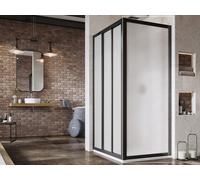 Ravak Supernova paroi de douche 75 cm noir mat/polystyrène 940303R211