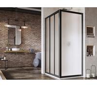 Ravak Supernova paroi de douche 80 cm noir mat/ 940403R2ZG