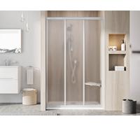 Ravak Supernova porte de douche 90 cm coulissant satin mat/ 00V70UR2ZG