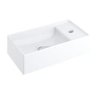 Ravak Veda lavabo 40x22 cm rectangulaire de meuble blanc XJX01240000