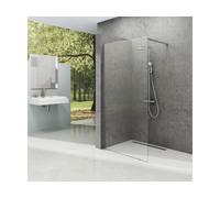Ravak Walk-In Wall paroi de douche walk-in 70 cm aluminium brillant/verre transparent GW9W10C0SZ1
