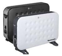 ch-9000wt radiateur électrique convecteur, 750 1250 2000 w, airflow
