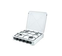 Ravanson K-04T HOB Black White Countertop Gas 4 Zone(s)