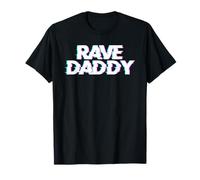 Rave Daddy Techno Rave Festival Fête EDM Dance Basse Hommes T-Shirt