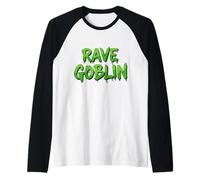 Rave Gobelin des années 90 Raver Tenue pour EDM Dance Party Festivals Manche Raglan