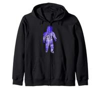 Rave Invaders Plur Space Force Astronaut House Music Sweat à Capuche