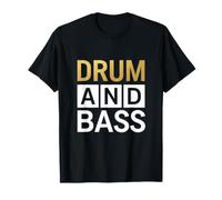 Rave on Jungle Vibes Amateur de Musique de Batterie et de Basse T-Shirt