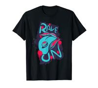 Rave On Techno Electro Trance Festival Music Synth Party T-Shirt