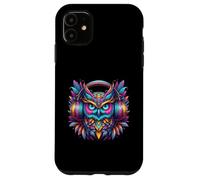 Rave Rainbow Owl House EDM Festival Raver Animal EDC Coque pour iPhone 11