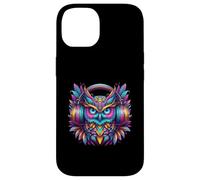 Rave Rainbow Owl House EDM Festival Raver Animal EDC Coque pour iPhone 14